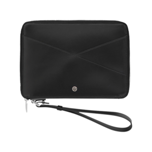 Etui A Stylo X 10 En Cuir Noir Line D