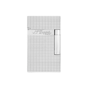 Briquet Ligne 2 Pointes De Diamant Finition Argent