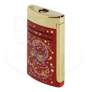 S.T. Dupont Briquet Minijet Dragon Rouge et Or