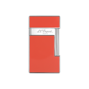 S.T. Dupont Briquet Slimmy Laque Corail Et Chrome