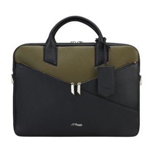 Porte Document Neo Capsule Kaki Noir