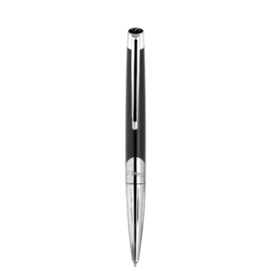 Stylo Bille Argente Et Noir