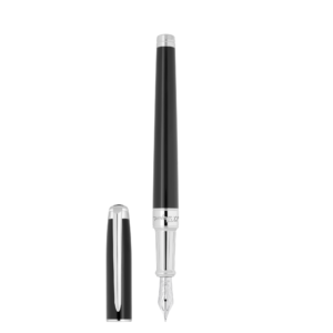 Stylo Plume Line D Eternity Medium Noir Et Palladium
