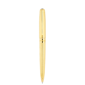 Stylo Bille Line D Eternity Orfevre Large Pointe De Diamant Dore
