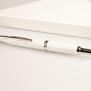 Pilot Capless Blanc et Or (Medium)
