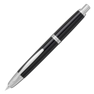 Pilot Capless Noir Laqué et Rhodium