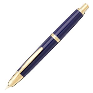 Pilot Capless Bleu Nuit Nacré et Or