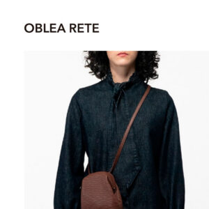 Oblea - Rete Leather Handbag