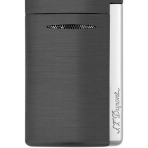 S.T. Dupont Briquet Maxijet Gris Mat et Chrome Brossé